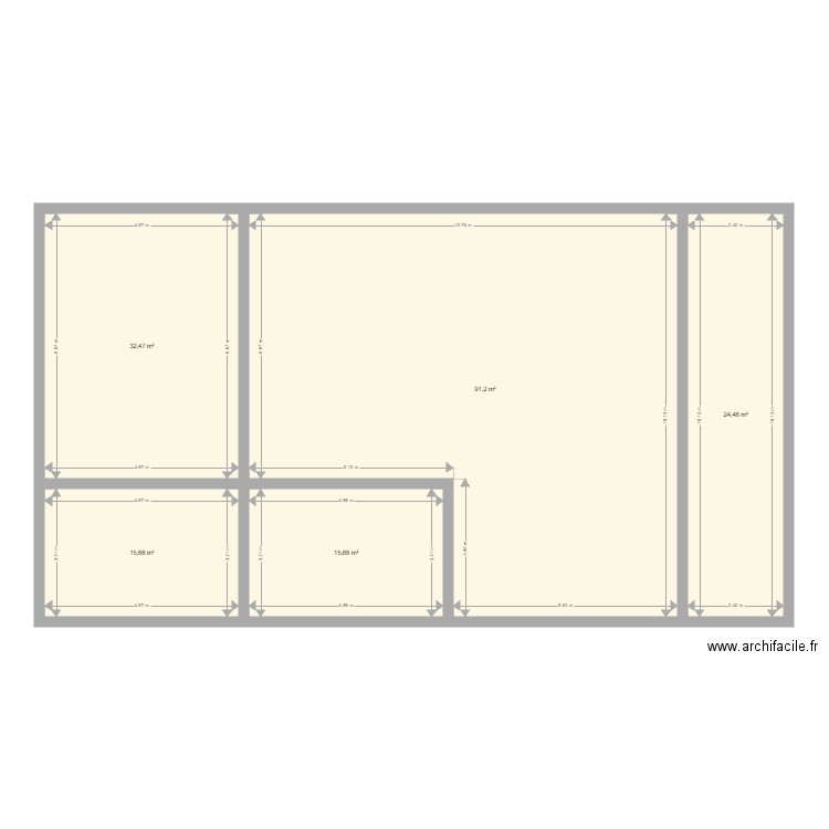 chatenay. Plan de 0 pièce et 0 m2