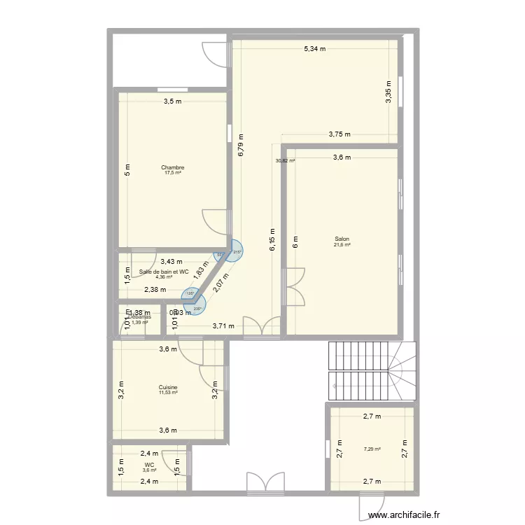 Maison Maman. Plan de 8 et 98 m² Maison Maman. Plan de 8 et 98 m²
