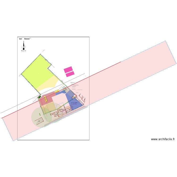 PLAN PADDOCK ABRI 3. Plan de 0 pièce et 0 m2