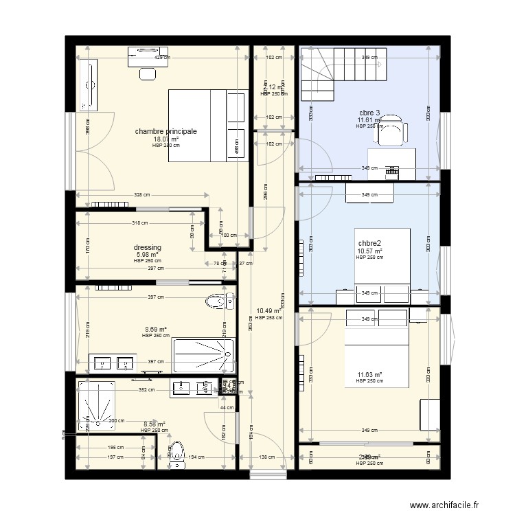 1er etage PROPO 3. Plan de 0 pièce et 0 m2