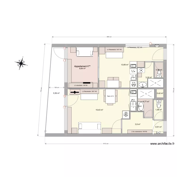 les 2 alpes 2. Plan de 