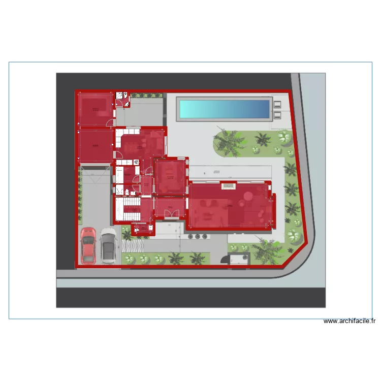 RDC SOUKRA. Plan de RDC SOUKRA. Plan de
