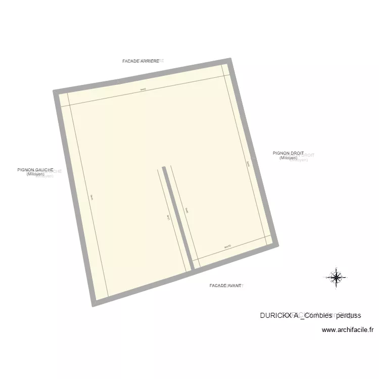 DURICKX A_1er Etg_revu avec cotes. Plan de 