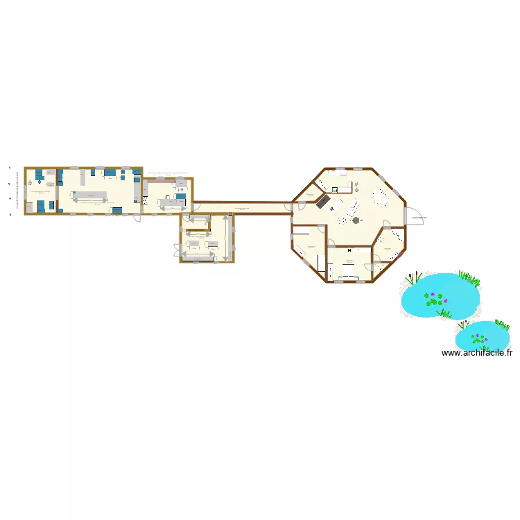 maison V2. Plan de 