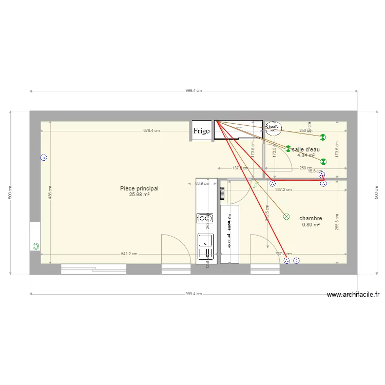 Annexe plan &eacute;lectrique . Plan de 