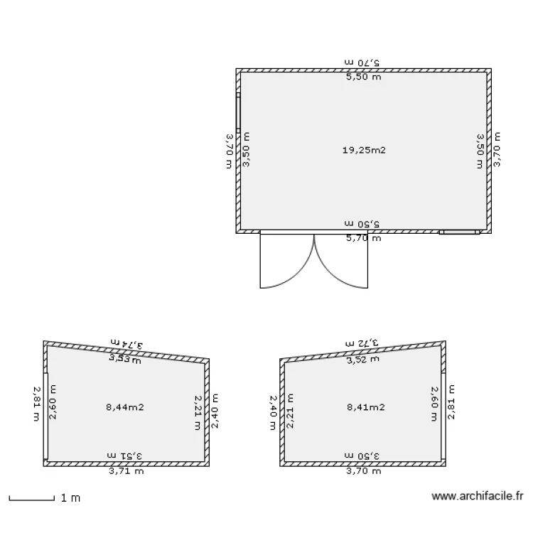 abri de jardin 2. Plan de 