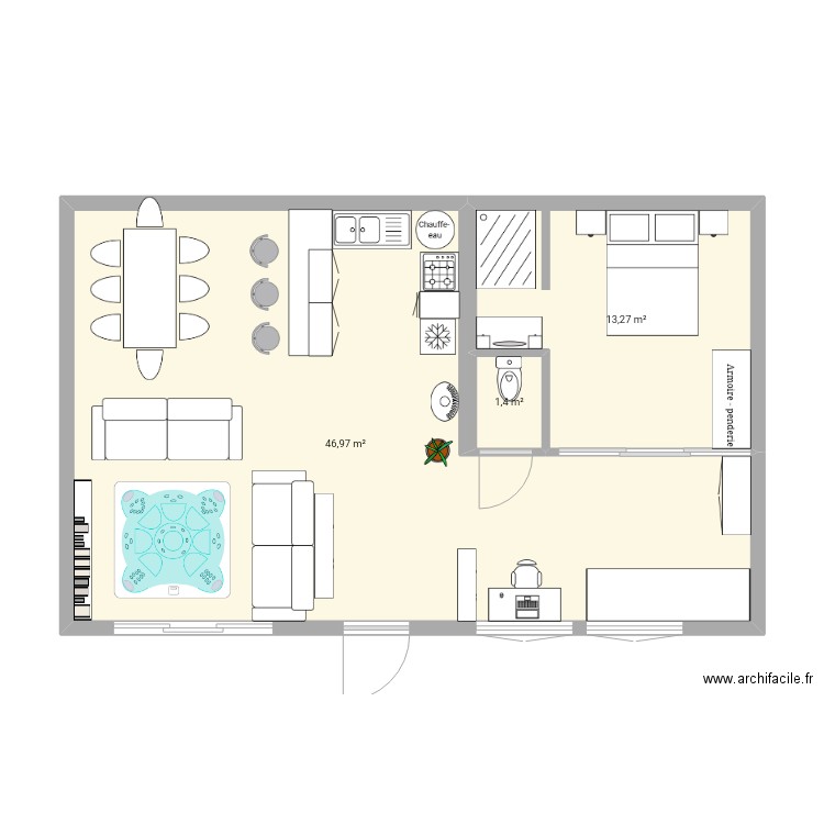 Cibien. Plan de 0 pièce et 0 m2