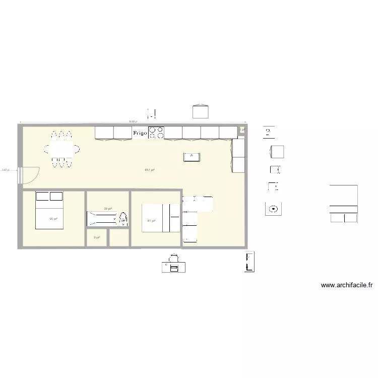 5093 Chambord Option 7. Plan de 