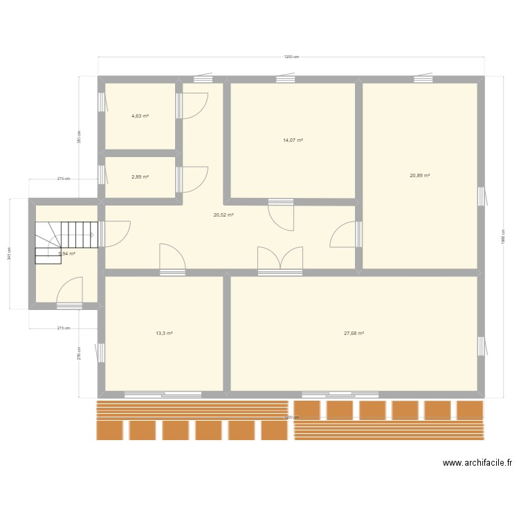elvira. Plan de 0 pièce et 0 m2