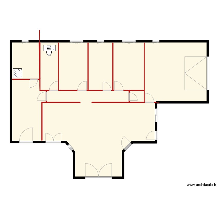 maison 2. Plan de 0 pièce et 0 m2