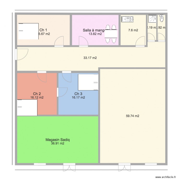 Herit JP fin. Plan de 0 pièce et 0 m2