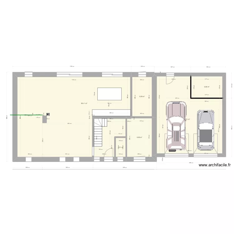 maison 2023-gros oeuvre. Plan de 