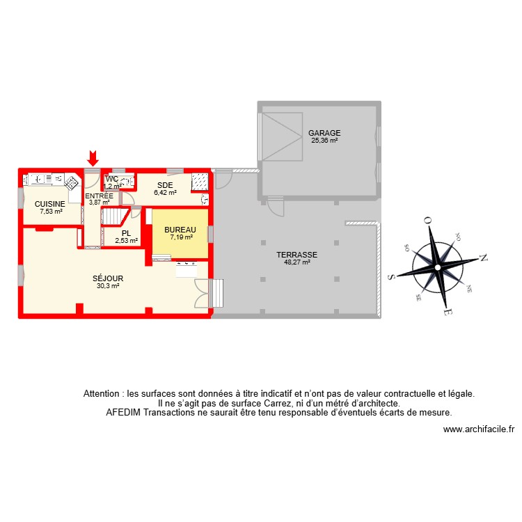 BI 26490 -. Plan de 0 pièce et 0 m2