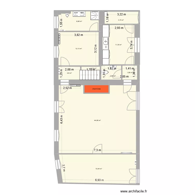maison domaine capens. Plan de 12 et 110 m² maison domaine capens. Plan de 12 et 110 m²