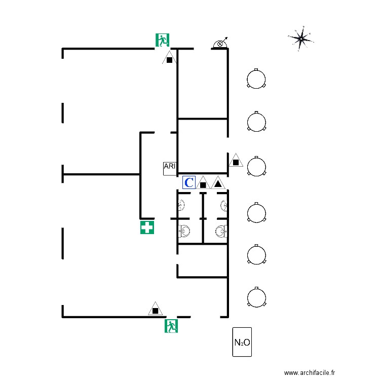 GPM. Plan de 0 pièce et 0 m2