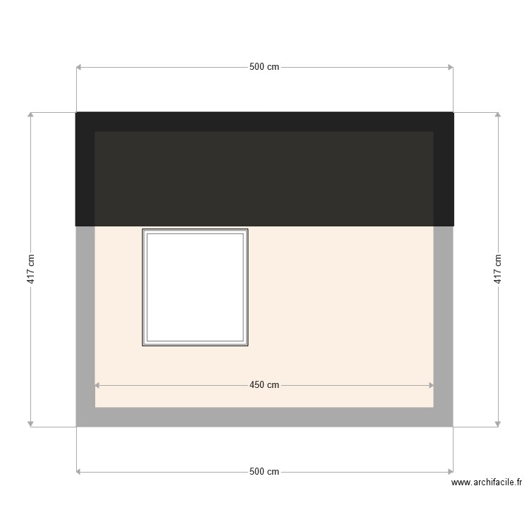 FACADE NORD. Plan de 0 pièce et 0 m2