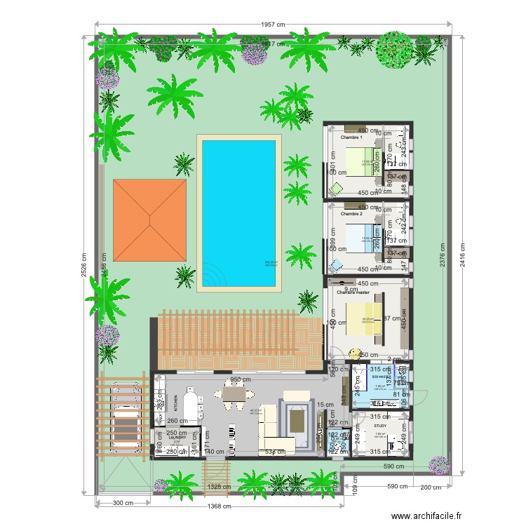 VILLA LA SALETTE 2. Plan de 0 pièce et 0 m2