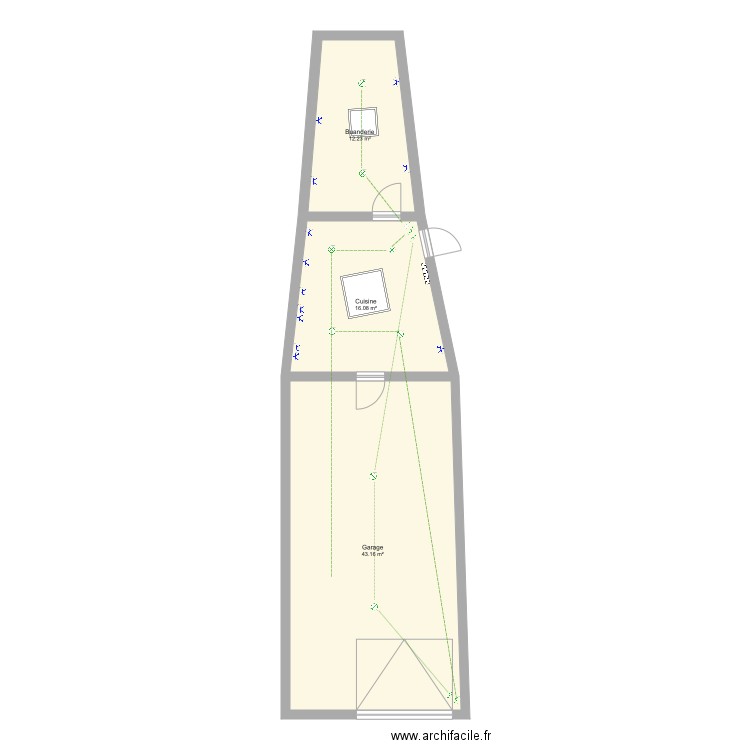 Hendrickx. Plan de 0 pièce et 0 m2