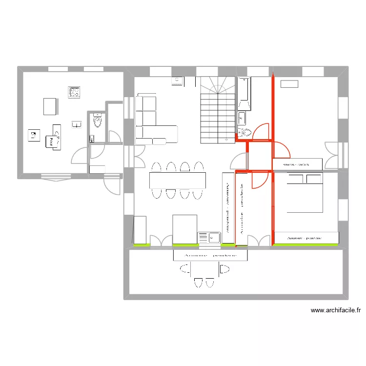 Villa Espiga 1. Plan de 