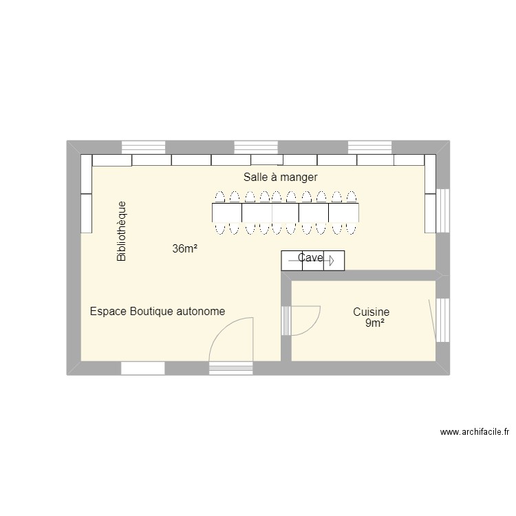 RDC TUGNY ET PONT version groupe 2. Plan de 0 pièce et 0 m2