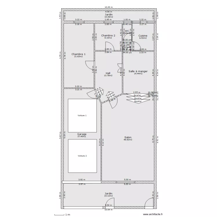 sous-sol. Plan de sous-sol. Plan de