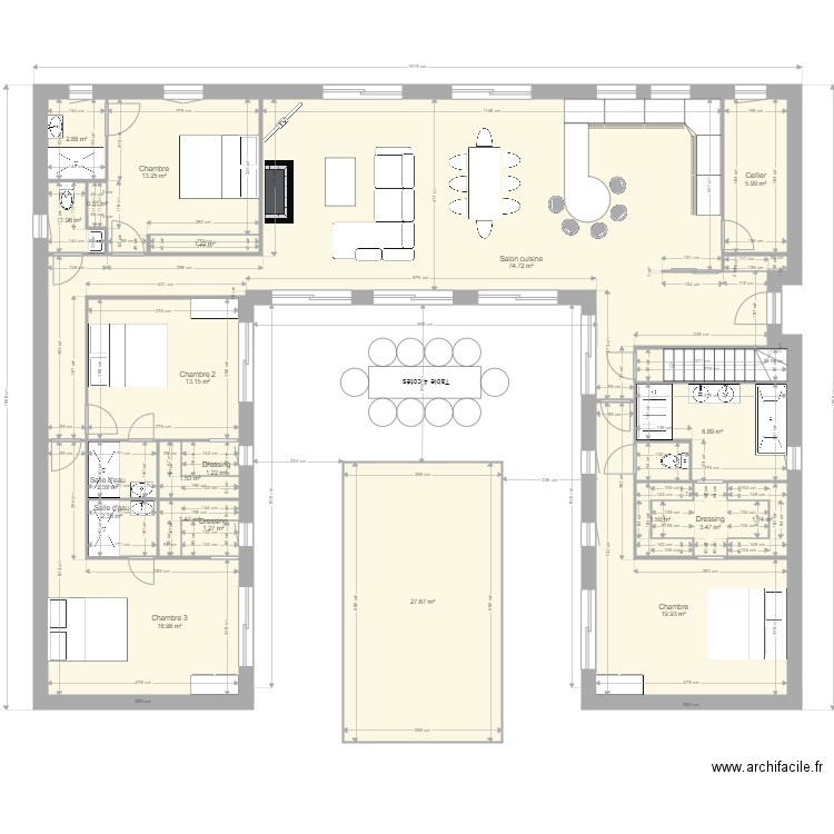 CARLIER PP. Plan de 0 pièce et 0 m2