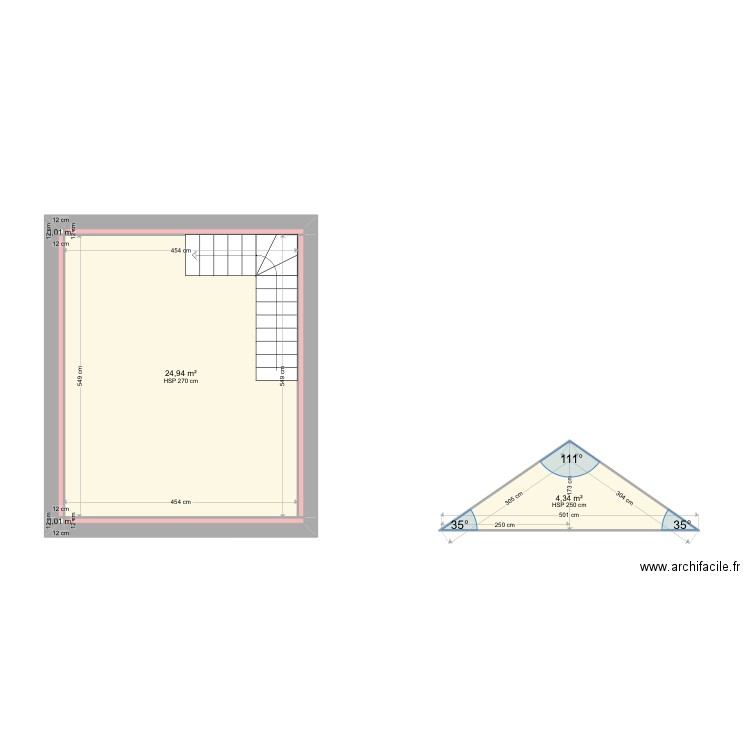 esparre garage. Plan de 0 pièce et 0 m2