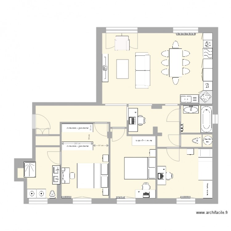 SABLIERE NEW. Plan de 0 pièce et 0 m2