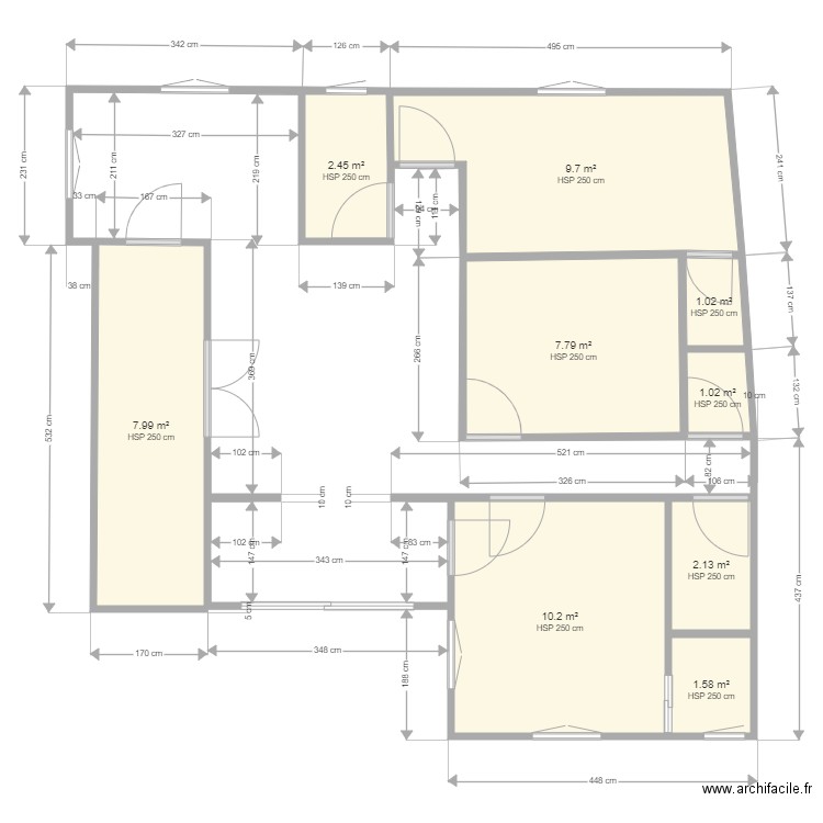 Fond L1x. Plan de 0 pièce et 0 m2