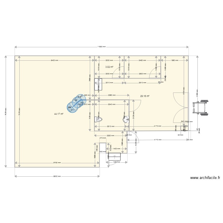 chez moi 3. Plan de 0 pièce et 0 m2