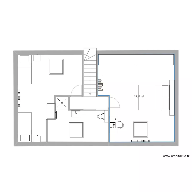 &Eacute;tage lamballe. Plan de 