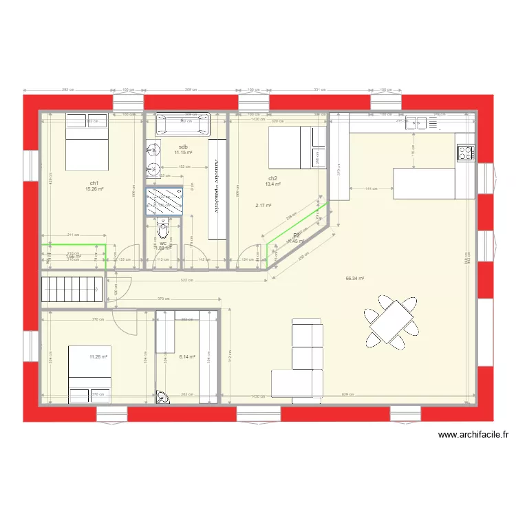 GAUF esc dress. Plan de 