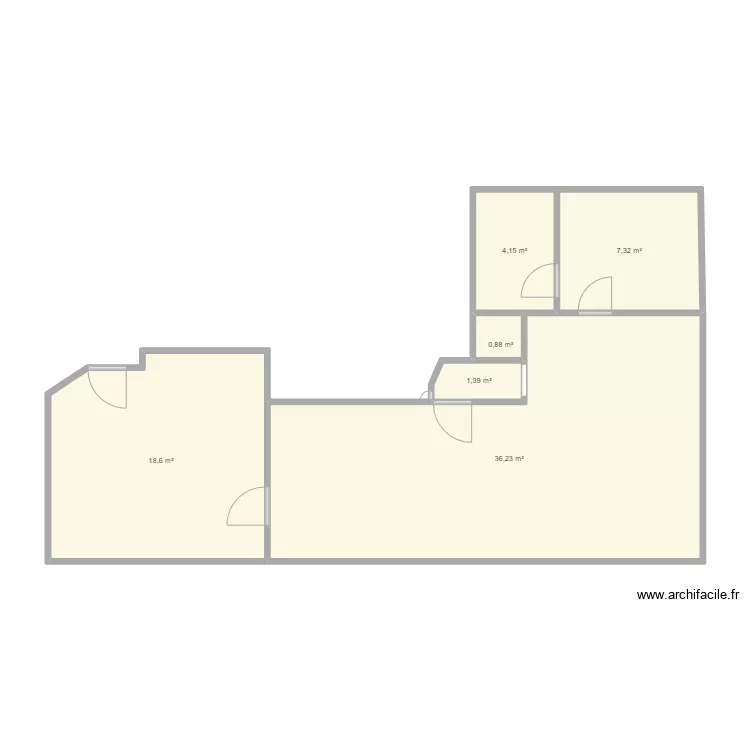 APPARTEMENT. Plan de 