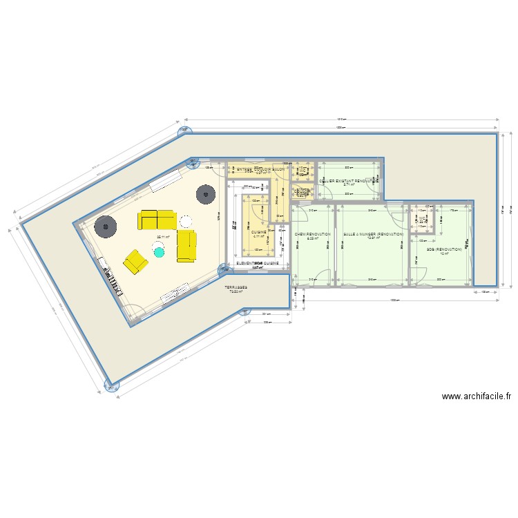 PLAN TRAVAUX  6. Plan de 0 pièce et 0 m2