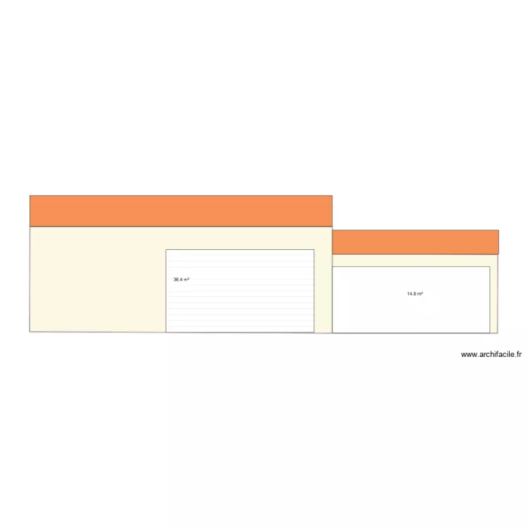 facade avant v8. Plan de 