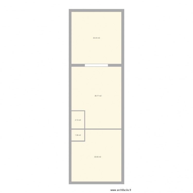 negrier. Plan de 0 pièce et 0 m2