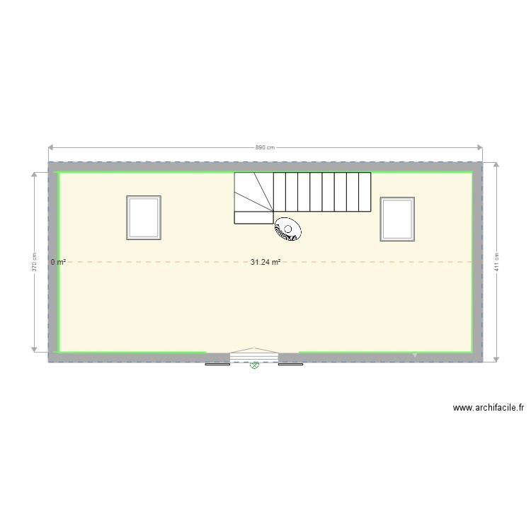 Mezos Pigeonnier 1er etage. Plan de 0 pièce et 0 m2