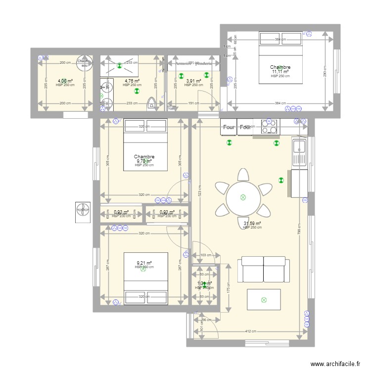 Plan ELEC 2021 ALTHAUS V4. Plan de 0 pièce et 0 m2