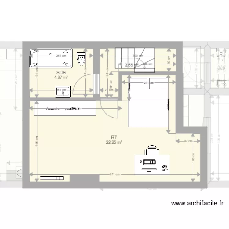 Pascale House. Plan de 
