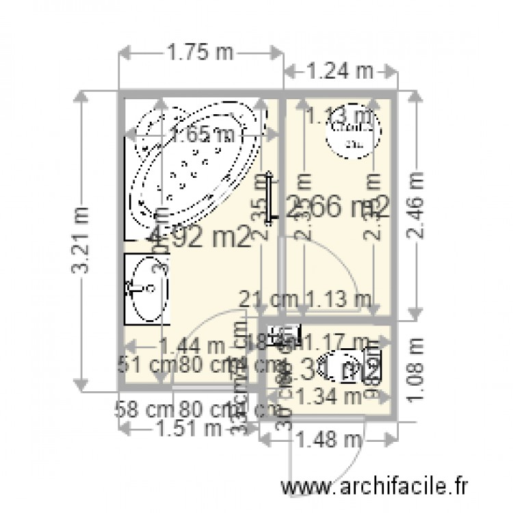 Plan. Plan de 0 pièce et 0 m2