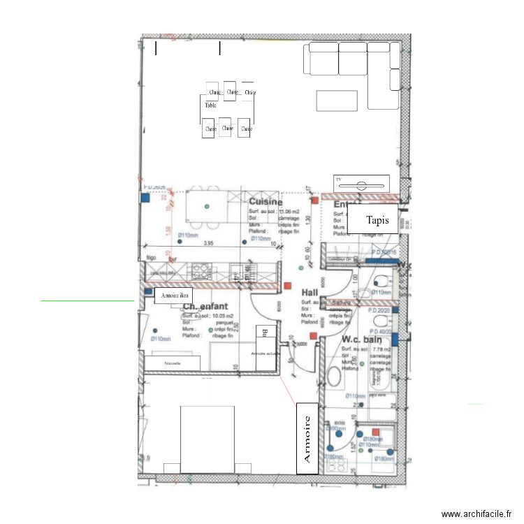 2854222. Plan de 0 pièce et 0 m2