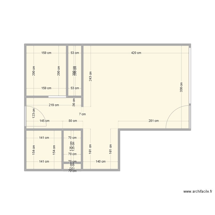 forest. Plan de 0 pièce et 0 m2