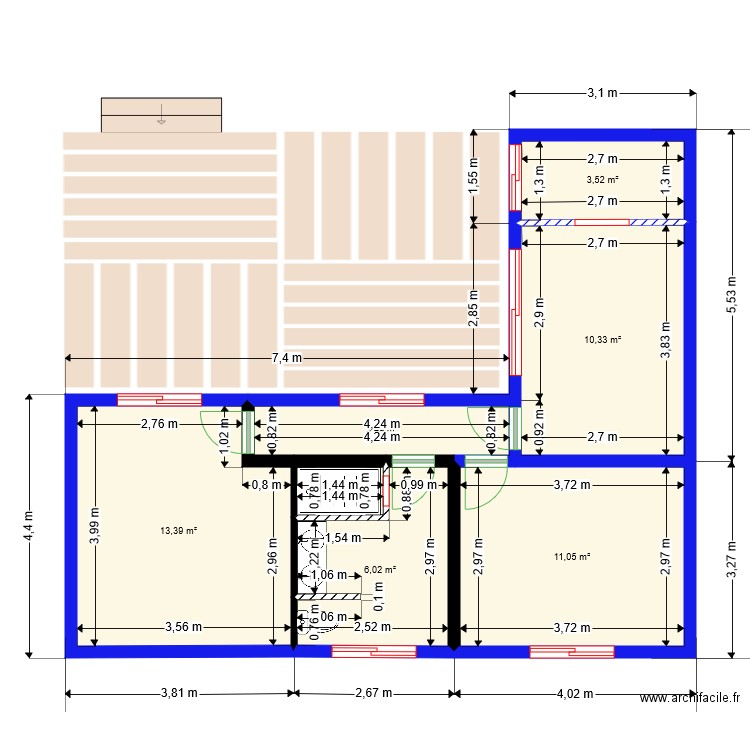 fayole 12A. Plan de 0 pièce et 0 m2