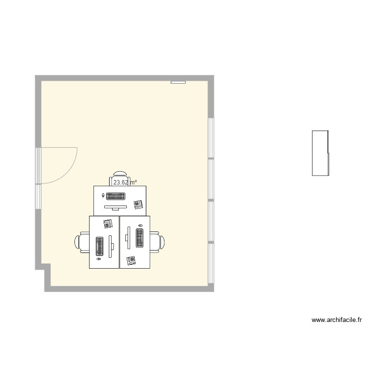 Bureau V3. Plan de 0 pièce et 0 m2