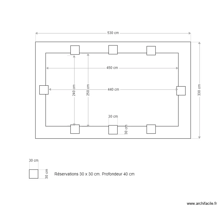 Bittard. Plan de 