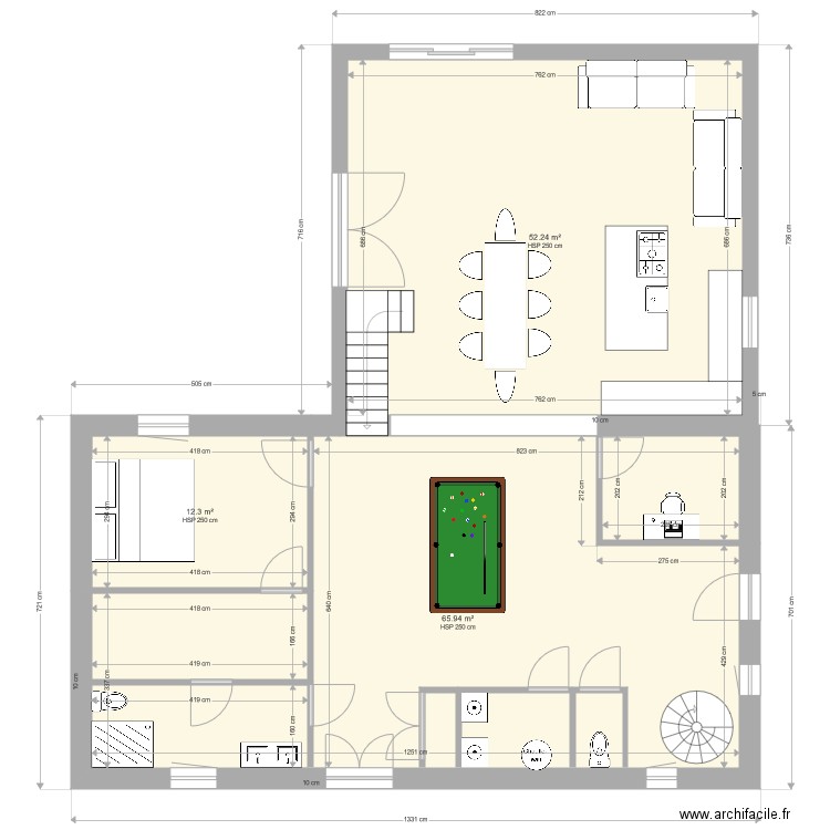 Plans maison St Clair de la Tour. Plan de 0 pièce et 0 m2