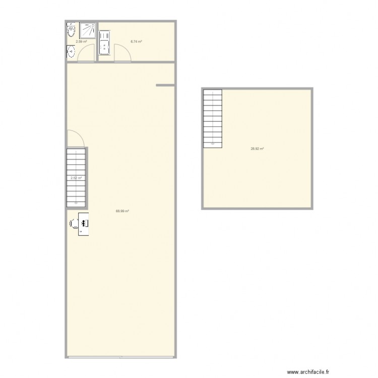 Plan Local Rocade. Plan de 0 pièce et 0 m2