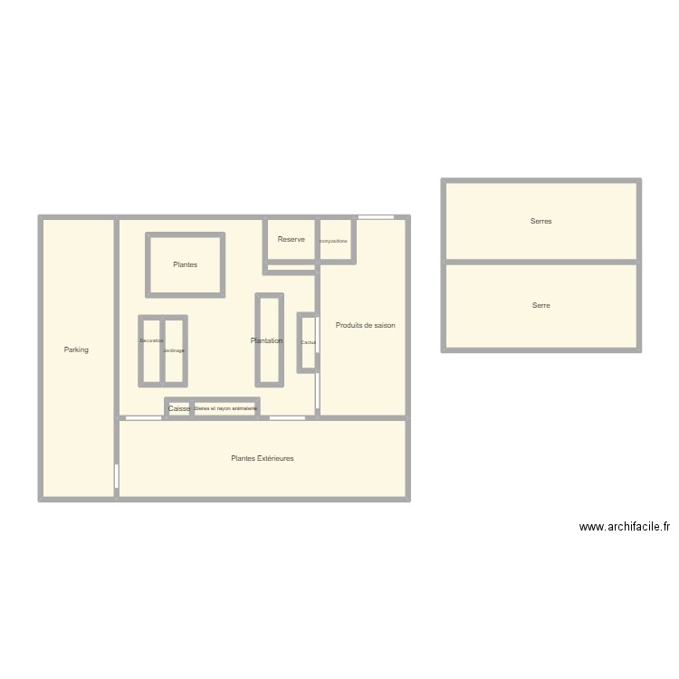 plans serre. Plan de 0 pièce et 0 m2