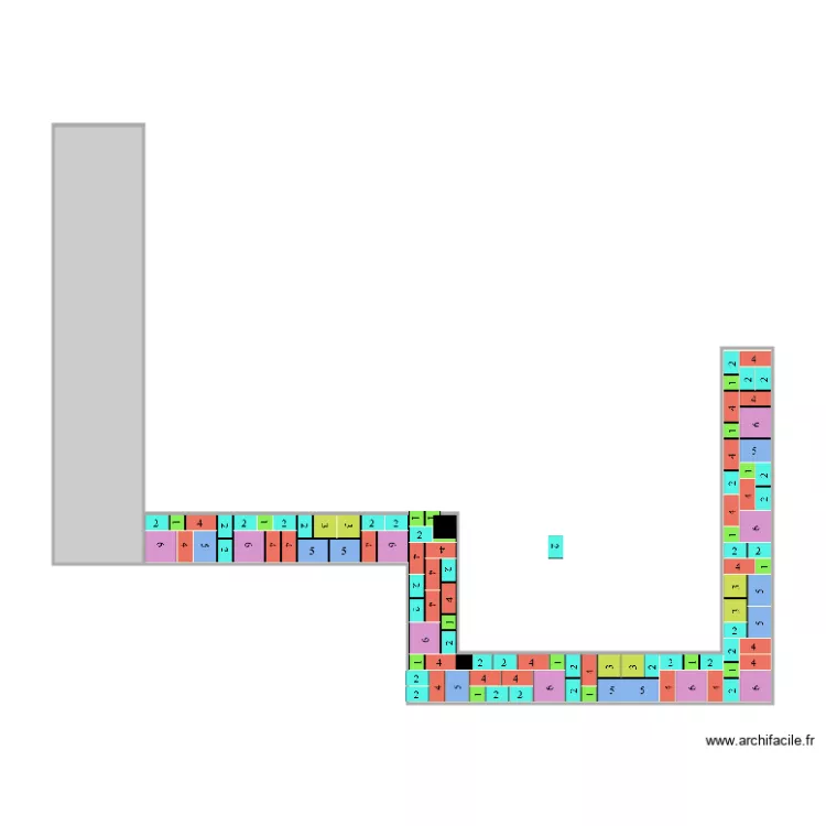 TERRASSE VV . Plan de 