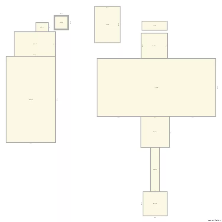 Plan de Masse. Plan de 